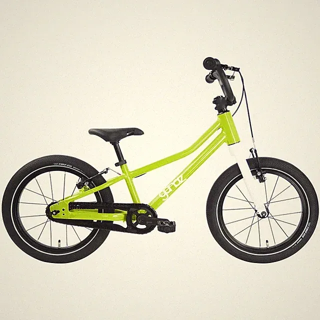Ultralight Kids Bike 16 Inch 4-6 Years 1 Speed Yellow 24GU16L Ganaz Kids